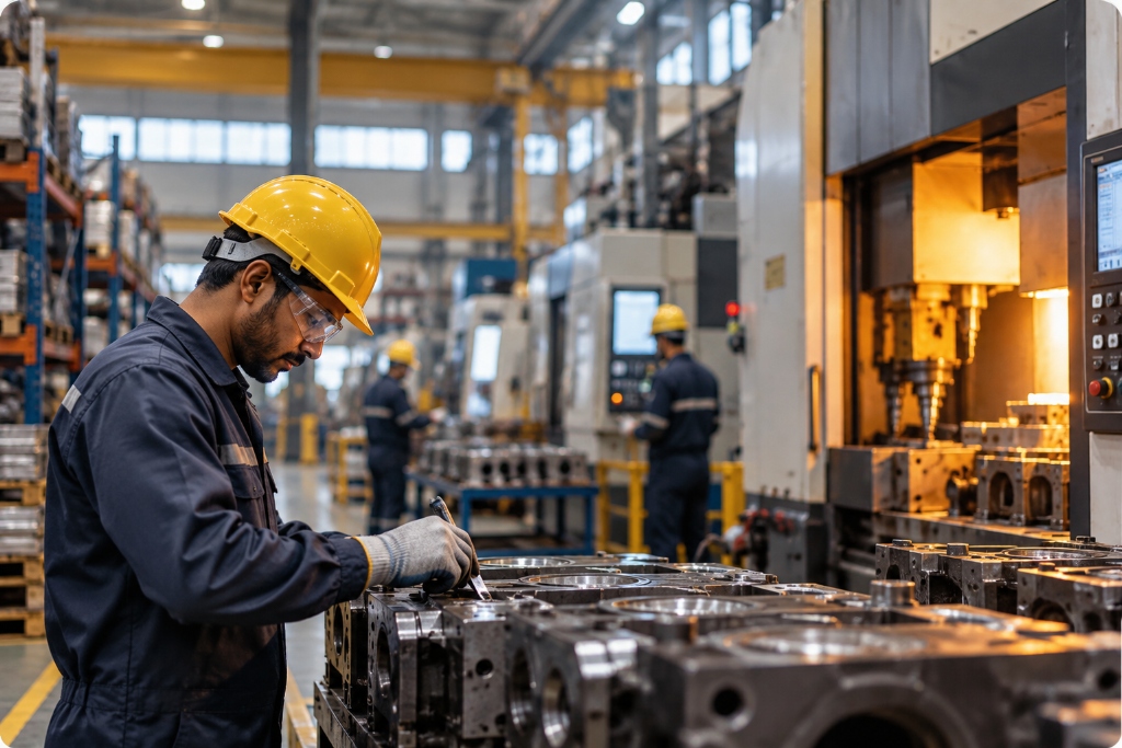 High-Tech Industrial Manufacturing Complex